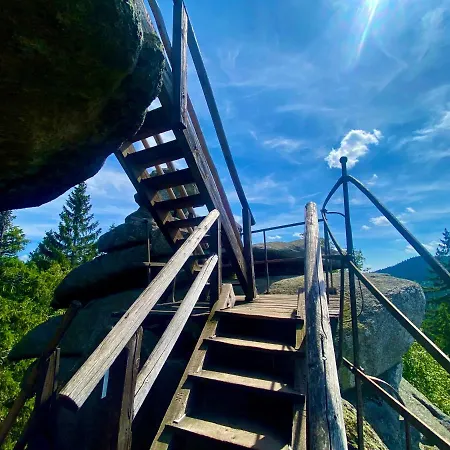 Apartmán Ferienwohnung Oxana Im Naturpark Fichtelgebirge Schonwald (Bavaria)