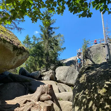 Apartmán Ferienwohnung Oxana Im Naturpark Fichtelgebirge Schonwald (Bavaria)