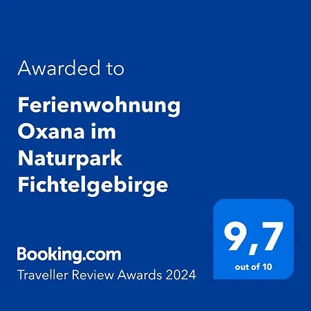 Apartmán Ferienwohnung Oxana Im Naturpark Fichtelgebirge